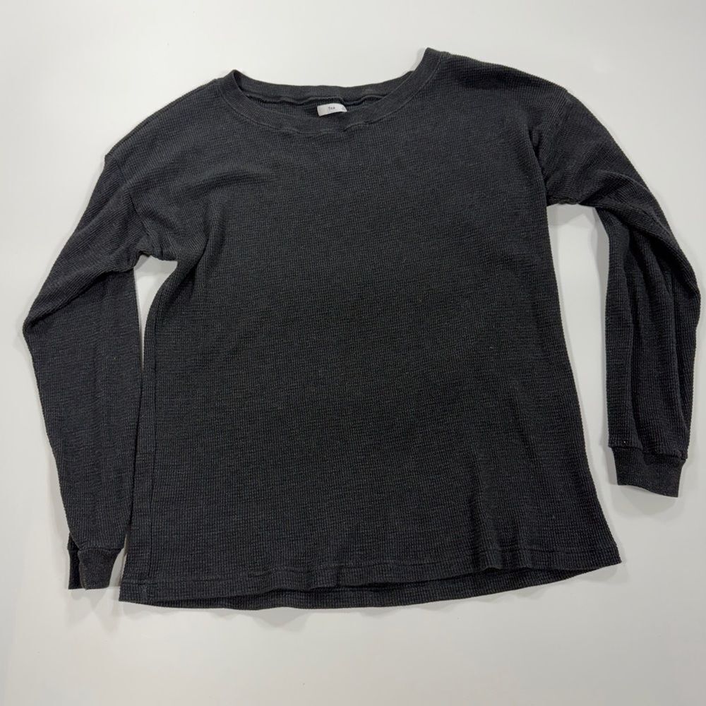 Aritzia TNA Waffle Knit Long Sleeve Tee – Size 2